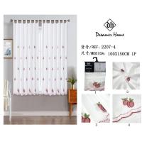 LILI HOME Cortina de Cocina - Diseño Funcional y Atractivo 100 x 150 cm ( 1pcs ) 100% Poliéster: Tejido resistente y duradero, ideal para el entorno de la cocina. Fácil de mantener y lavar, conservando su apariencia impecable a lo largo del tiempo. - details 1