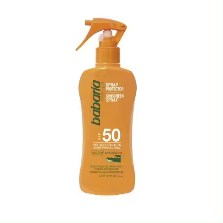 BABARIA SPRAY PROTECTOR SOLAR ALOE VERA SPF50 200 ML - 1