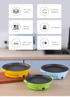 Sartén Eléctrica Multifuncional 220V Antiadherente Para Freír Asar Hornear Y Barbacoa Herramienta De Cocina Para Carne Y Pescado - details 1