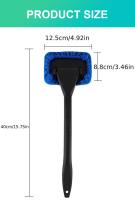Cepillo De Limpieza Para Parabrisas De Coche Herramienta De Limpieza Y Desenfogado Para Ventanas Frontales Sin Marcas Ni Daños - details 8
