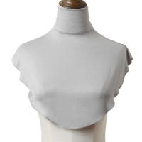 Cubrebocas De Cuello Alto Para Mujeres Musulmanas H010 Modal Jersey Cubierta Completa Accesorio De Ropa Islámica Para Damas - details 12