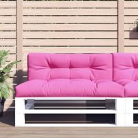 vidaXL Cojín para sofá de palets tela 120x40x12 cm en color Gris/Beige/Negro y más | acolchados duraderos para sofás de jardín terraza exterior - details 6