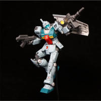 Kit De Modelo 1/144 Rx-78-2 Especial OP Color a Figura De Acción Robot Con Kit De Plástico Para Niños Regalo De Juguete - details 6
