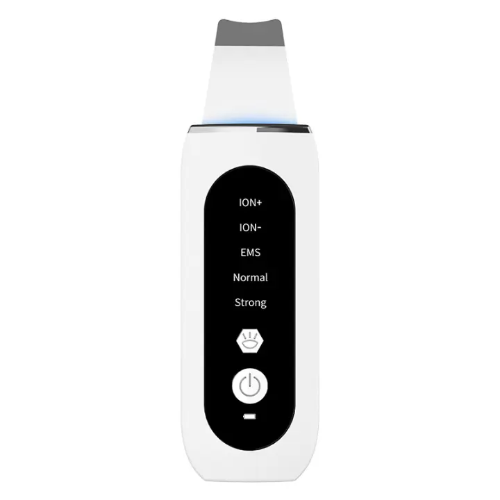 Exfoliante facial ultrasónico, raspador facial 5 en 1, eliminador de puntos Negros, limpador de Poros, raspador facial ultrasónico, limpador de Poros portátil - 1
