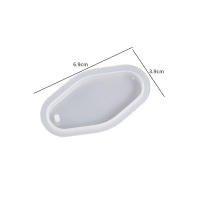 Molde De Silicona Para Llavero Creativo Pendiente Redondo Y Corazón Para Hacer Joyas DIY Epoxy Resina Molde De Casting Decorativo - details 7
