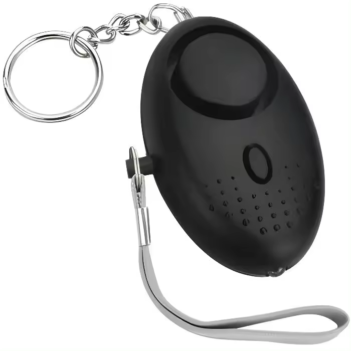 Alarma de seguridad personal de 130 dB con la policía para prevenir ataques de pánico y violación. - 1