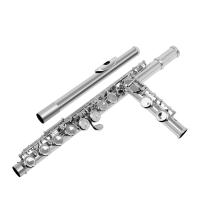 Flauta Transversal SLADE 16 Agujeros C Key Con E Key Plata Esmaltada Instrumento Musical Profesional Para Conciertos - details 2