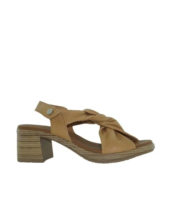 Paula Urban Sandalia Tacón Cuero - Sandalias de Cuña Elegantes y Cómodas - 1