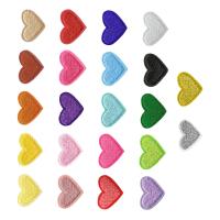 22Pcs Parches De Corazón Para Reparación Y Artesanía Parches Bordados De Aplicación a Hierro Para Bolsos Ropa Familiar Sombreros Técnica De Bordado Manual - details 2