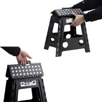 Taburete Plegable de plástico , Taburete Plegable para Cocina, Taburete Plegable Antideslizante para Adultos, Taburete de escalón de plástico [colores se envia aleatorio] - details 6