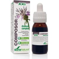 Soria Natural Composor 17 Diabesil Complex – Con Extractos de Eucalipto, Canela, Salvia, Judías Vainas, Travalera, Vitamina B3 y Cromo – Ayuda a Regular los Niveles de Glucosa - Hipoglucemiante - 50ml - details 0
