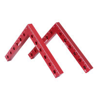 JIGHOLE Herramienta De Carpintería Rectángula De 160MM Clip De Posicionamiento Angular 90 Grados Placa De Fijación Para Trabajos De Madera - details 8