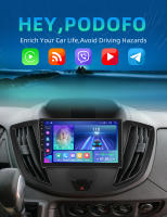 Podofo Radio de coche Android 2 Din para Peugeot 3008 2013 2014 2015 2016 Carplay 8+128GB AI Voice WIFI+4G DSP GPS Navegación Multimedia Reproductor de Video - details 0