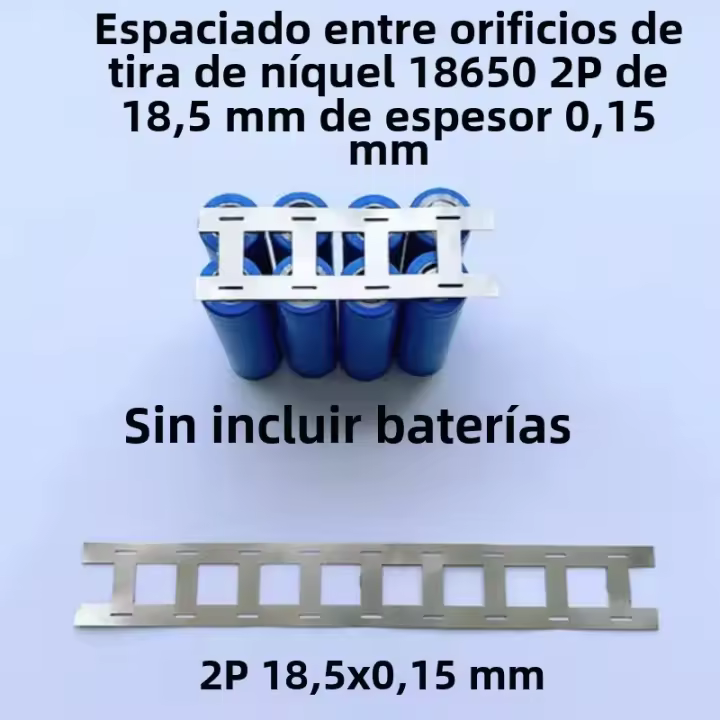 Hoja De Níquel Para Batería 18650 De 1m Acero Al Vacío Para Máquina De Soldadura De Puntas Conector De Correa Herramientas Eléctricas - 1