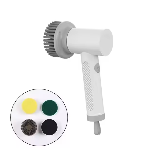 Cepillo De Limpieza Eléctrico Inalámbrico Xiaomi Para El Hogar Y Cocina Cepillo De Lavado De Platos Baño Azulejos Profesional Ahorro De Trabajo - 1