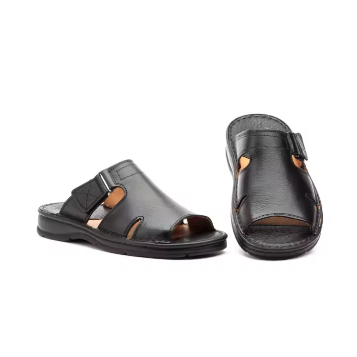 BABANOR®️ ROLSON, Sandalias De Hombre, 100% Piel, A temporal, Duraderos, Flexibles, Ligeros | Tendencia, Uso paseo por la playa, Uso Diario, Transpira, Pala respirable, Plantilla Acolchada de cuero - 1