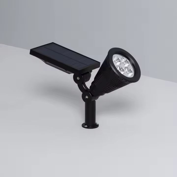 Ledkia Foco Solar Exterior LED RGB con Pincho Meillion RGB - 1