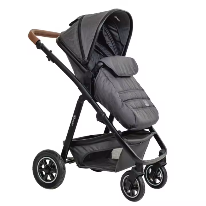 Carrinho De Bebé 3 In 1 babyGO Simplex 3 In 1 Air Grey Melange - 1