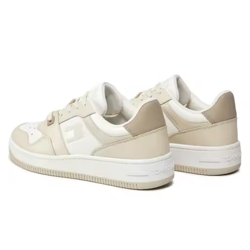 TOMMY JEANS — Cod. EN0EN02483  Sneakers con cordones, mujer, bicolor, con logo - 1