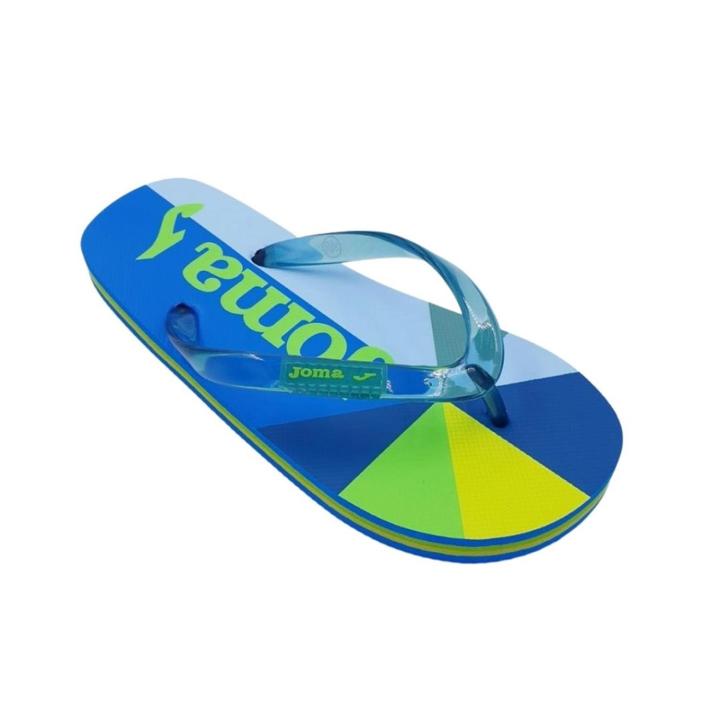 Joma Chancla S.WATES Uomo - Ciabatte Piscina Spiaggia Con Punta Gomma, Marino Giallo