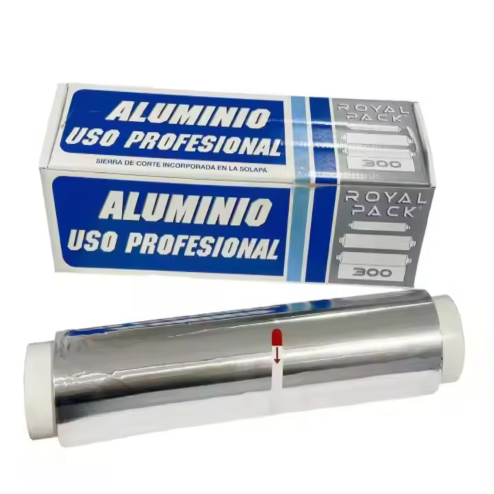 PAPEL DE ALUMINIO PROFESIONAL 1 KG CATERING COCINA Y PELUQUERIA 1 UNIDAD - 1