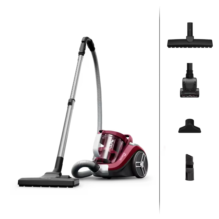 Rowenta 4B63EA - Aspirador Trineo Sin Bolsa 900W 2.5L  Mascotas Rojo - 1