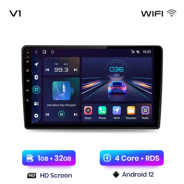 Junsun Android 13 Radio Coche para Skoda Fabia 2 2007 - 2014  Inalámbrico CarPlay Android Auto AI Voice 2 din Pantalla Coche Android Auto Multimedia Navegación GPS Auto radio - 1