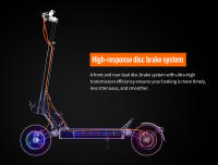 Patinete eléctrico JOYOR S5-Z, batería de 48V 13Ah, motor de 600W, neumáticos de 10*3 pulgadas, velocidad de 25km/h, autonomía de 40-55km, freno de disco delantero y trasero - details 6