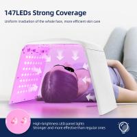 Máquina De Belleza Facial LED Con 7 Colores Terapia De Luz Roja Rejuvenecimiento De Piel Dispositivo Antiarrugas SPA En Casa - details 4