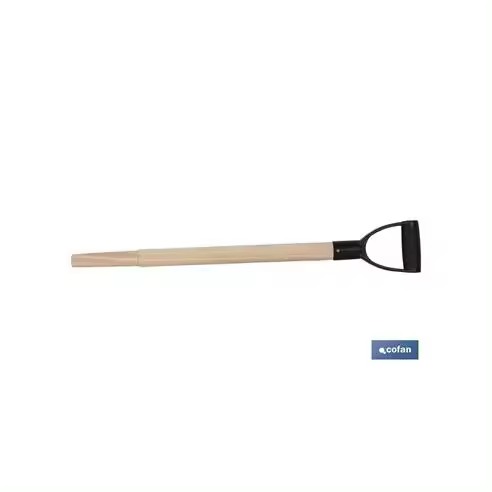 Cofan Mango Madera Pala Moleta Plástico 55cm - Resistente - 1