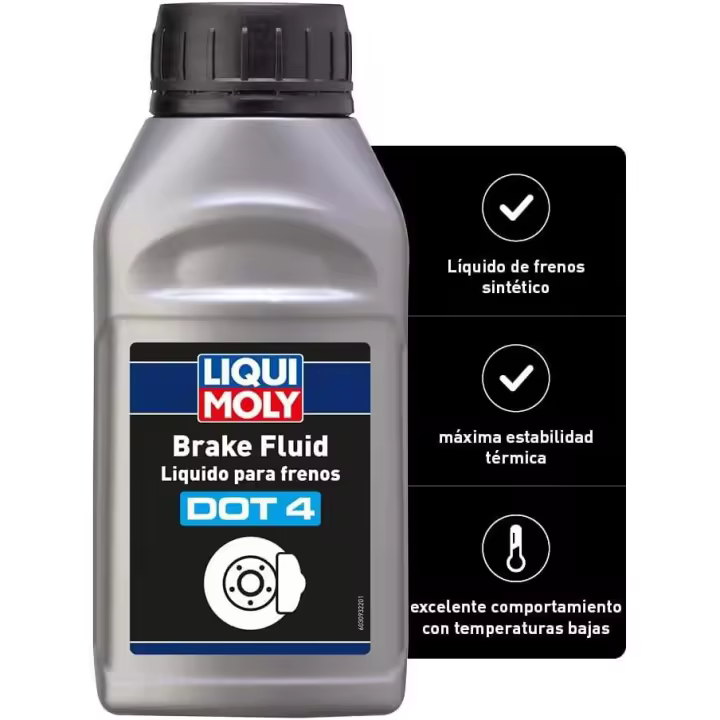 LIQUI MOLY Liquido para frenos DOT 4  500 ml  Líquido de los frenos  3093 - 1