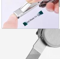 Tijeras De Uñas Multifuncionales 5-en-1 Con Llavero Kit De Herramientas De Manicura Acero Inoxidable Plegable Para Hombres Y Mujeres - details 5