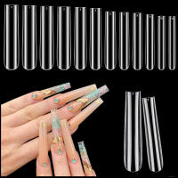 240Pcs Uñas Postizas Cuadradas Extra Largas Y Claras Para Uñas De Acrílico Profesionales Uñas De Acrílico Tapered XXL Uñas Postizas Rectas - details 3