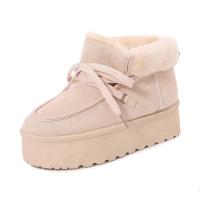 Eva Zorteon- Botas de nieve con cordones para mujer, botines plataforma. Marca HD. - details 3