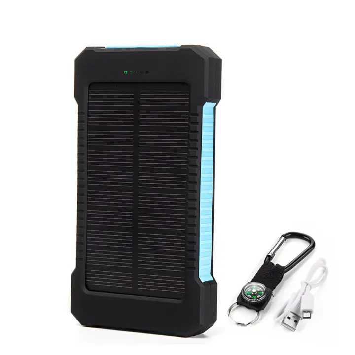 Nueva Energía Solar portátil de 8000mAh para Exterior, Peach Salvaje, Camping, energía de respaldo de Alta capacidad, Carga rápida, Energía Móvil [Kk] - 1