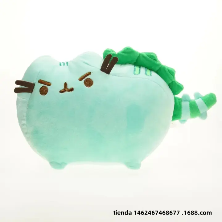 Muñeco De Peluche De Gato Simulado 15CM Suave Y Blando Regalo De Cumpleaños Para Niñas Y Niños Decoración De Hogar En Blanco Y Gris - 1