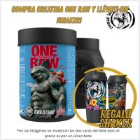 ZOOMADLABS - ONE RAW 300g Creatine Zoomadlab - REGALO SHAKER Zoomadlab- UltraPure 200 - AKA ESCUALO - 300g  - La creatina monohidrato mejora el rendimiento energético y la construcción muscular beneficiando el crecimiento natural de los músculos. - details 0