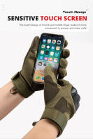 Guantes Motociclista Completo Dedos Antideslizante Militar Guantes Deportivos Al Aire Libre Protector Unisex Talla M L XL Colores Negro Verde Marrón - details 4