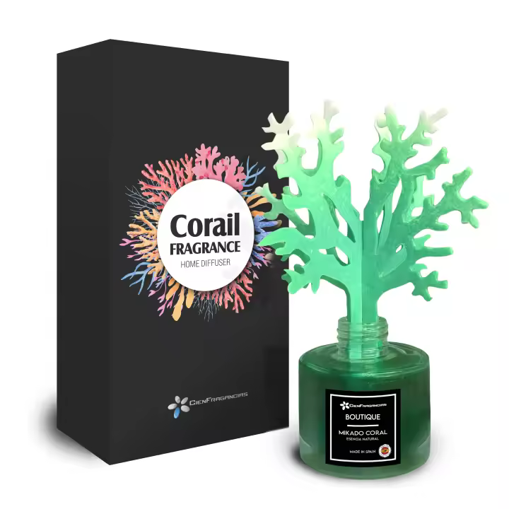 AMBIENTADOR FRAGANCIA PARA EL HOGAR TIPO MIKADO CORAL BOUTIQUE AMBIENTADOR CIEN FRAGANCIAS - 100 ml - 1