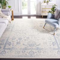 Alfombra Adirondack Colección Accento Negro Azul Oriental Fácil De Limpiar Ideal Para Áreas De Alta Tráfico Entrada Sala De Estar Dormitorio - details 5