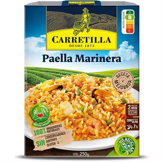 Carretilla Platos preparados, listos para consumir - Platos de Arroz y Fideuá:  - 5ud - 1