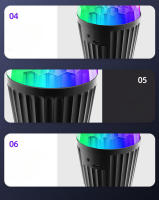 Lámpara De Escenario Dinámica Multicolor LED Para Interior Mini Bola Mágica Decorativa Luz Nocturna De Ambiente Disco - details 5