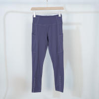 Leggings Deportivos De Cintura Alta Para Mujer Yoga Gimnasio Secado Rápido Fitness Correr Pantalones De Yoga Con Bolsillos - details 11