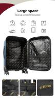 S7 STAR LG57324-LG57327 Maletas Blandas Juego 2 Piezas, Set Maletas Tela 20in con 4 Ruedas Giratorias 360°, Maletas Cabinas de Viaje 2pcs 40L+20in, Bolsa Pack Equipaje de Mano Expandible de Tela Resistente - details 8