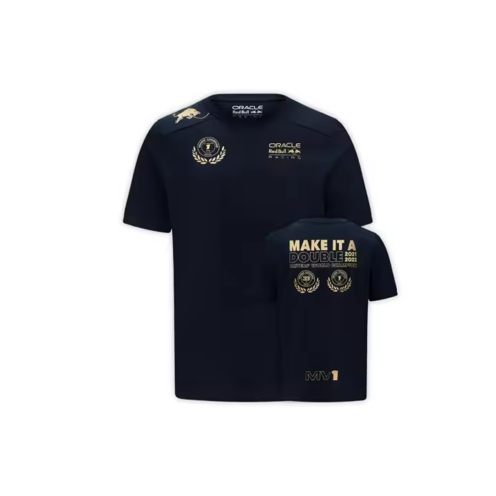 Camiseta Red Bull Racing F1 Max Verstappen 2022 World Champion Camiseta edición especial Red Bull Racing F1, del Campeón del Mundo 2022 de Fórmula 1, Max Versrtappen. - 1