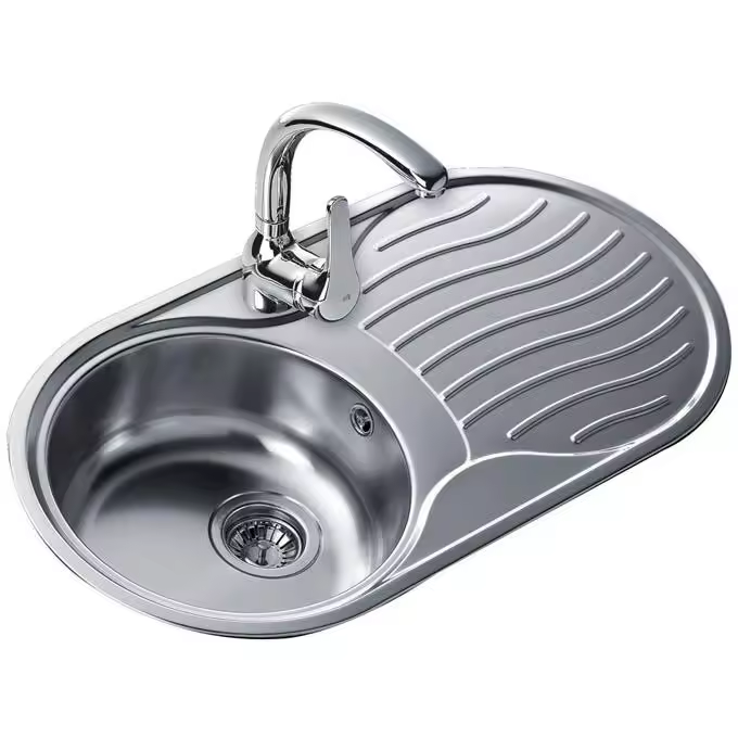 Fregadero Teka Dr80 1c 1e  Inox 10110005 - 1