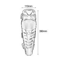Protector De Rodilla Para Motocicleta Durable Y Cómoda Equipo De Seguridad Para Deportes Al Aire Libre Motocross Guarnición De Rodilla Moto - details 9