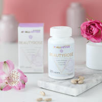 BEAUTYROSE 120 tabletas - ALLNUTRITION ALLDEYNN - PARA UNA PIEL, CABELLO Y UÑAS HERMOSAS - details 0