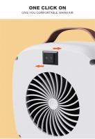 Minicalentador de aire para el hogar, ventilador caliente potente, rápido, USB, para oficina, escritorio, dormitorio de estudiantes - details 11