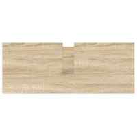 vidaXL Mueble de baño con lavabo y cajones roble Sonoma 90x34,5x60 cm - details 5